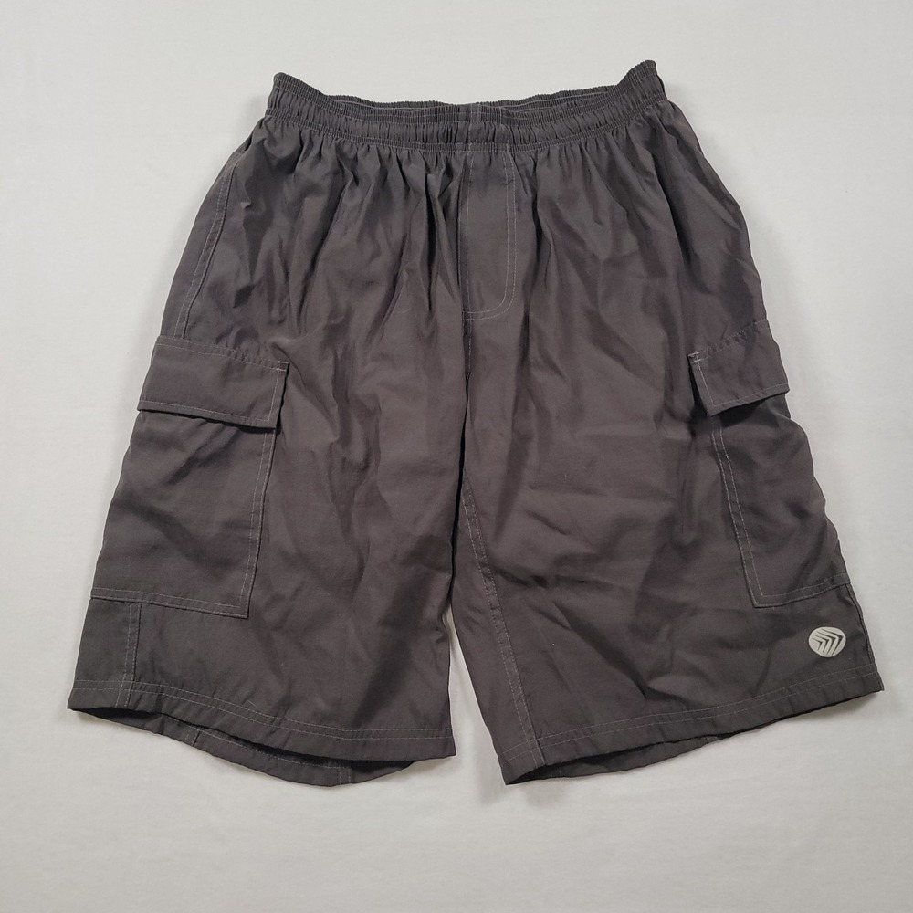 Aero Tech Designs Cycling Shorts Mens Large Gray Padded Bike Made USA